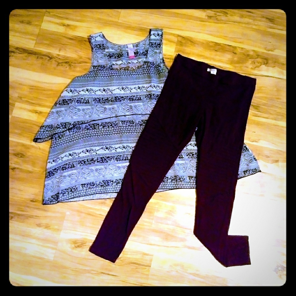 Flowy Printed No Boundaries Tank